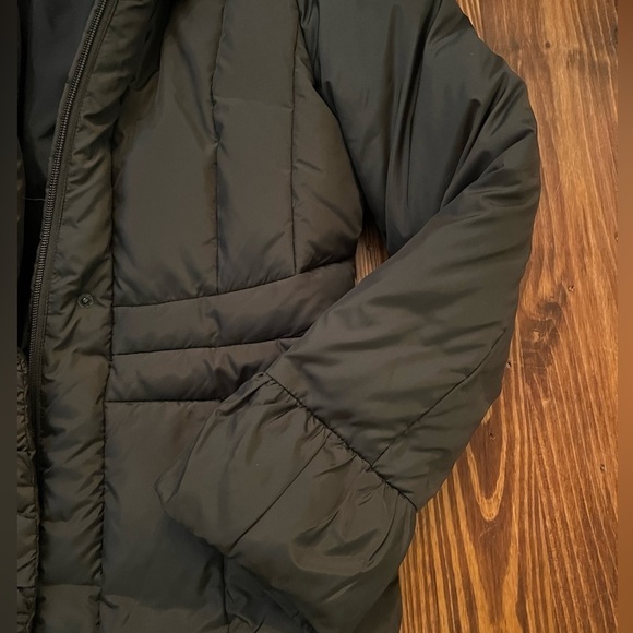 COLE HAAN Women’s Winter Coat Chocolate Brown Down Jacket Puffer Coat - Picture 2 of 4